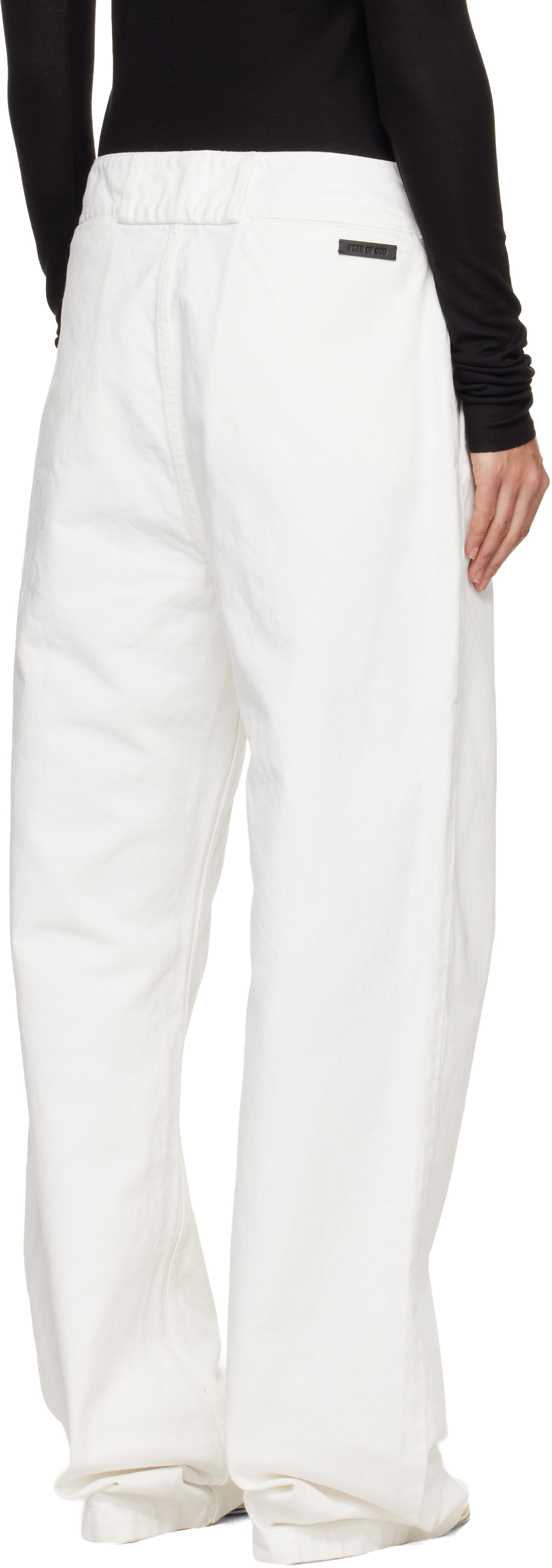 Fear of God White Utility Trousers