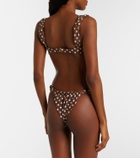 Montce Bella polka-dot bikini top