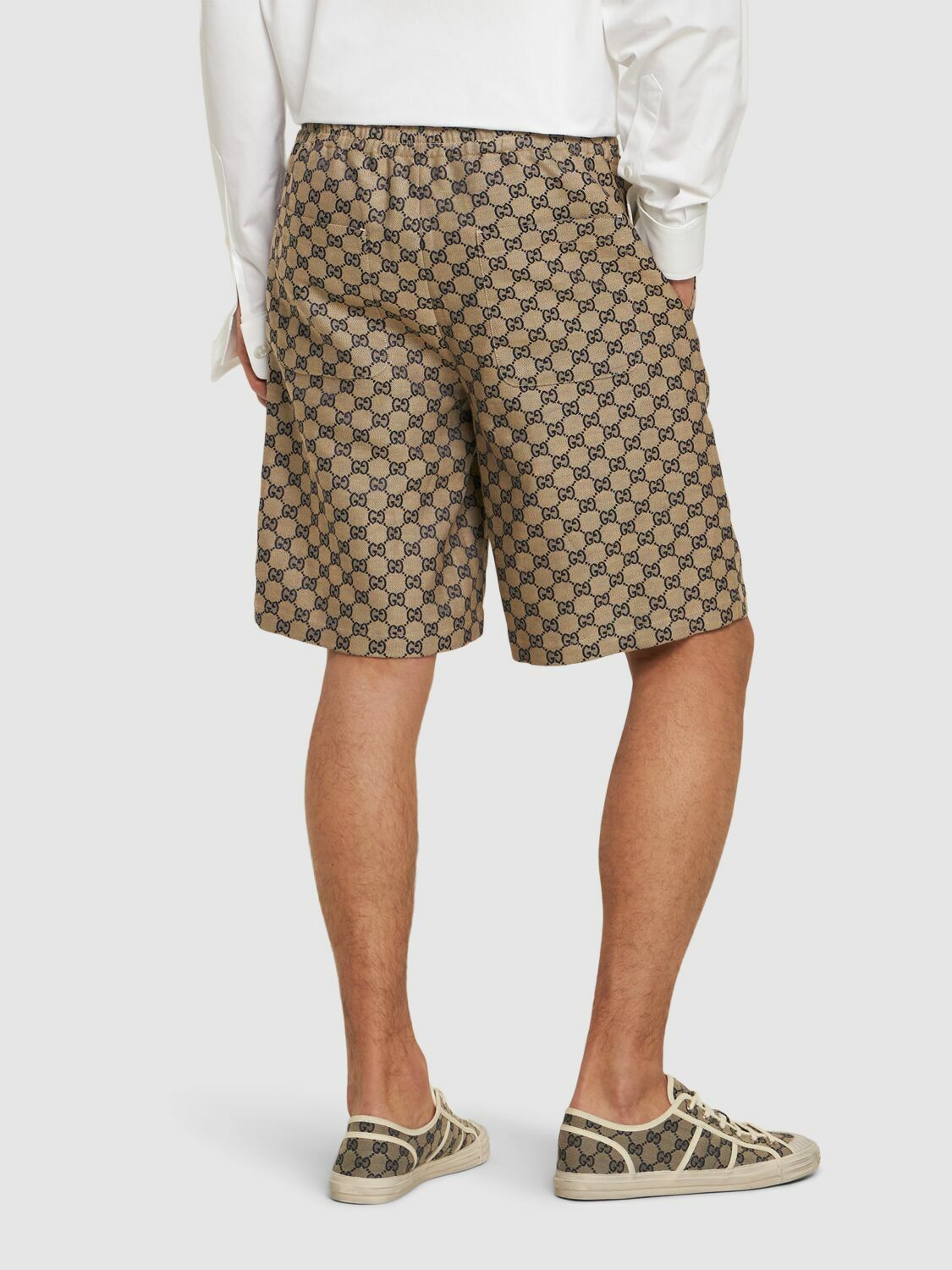 【関税＆送料込み】Gucci Gg Shorts Gucci GG-jacquard Shorts | Blue | FARFETCH