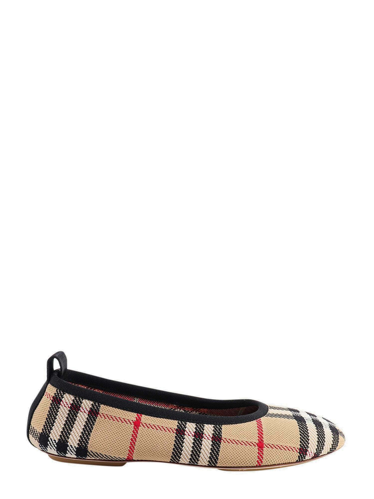 Burberry Ballerinas Beige Womens Burberry