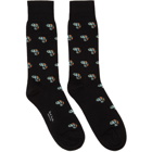 Paul Smith Black Chameleon Socks