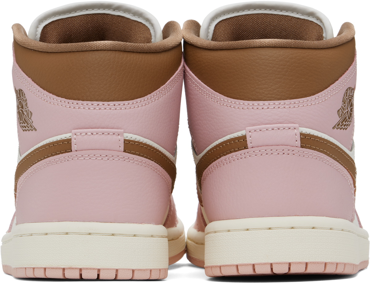 jordans tan and pink