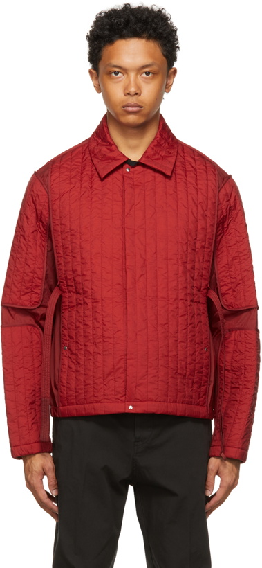Photo: Craig Green Red Quilted Skin Jacket