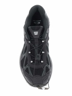 Salomon xt-whisper Black Sneakers With Printed Logo On The Side And Drawstring Closure In Fabric Unisex