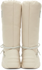 Acne Studios Off-White Snow Boots