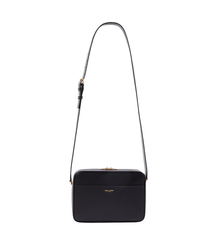 Photo: Saint Laurent Paris leather camera case