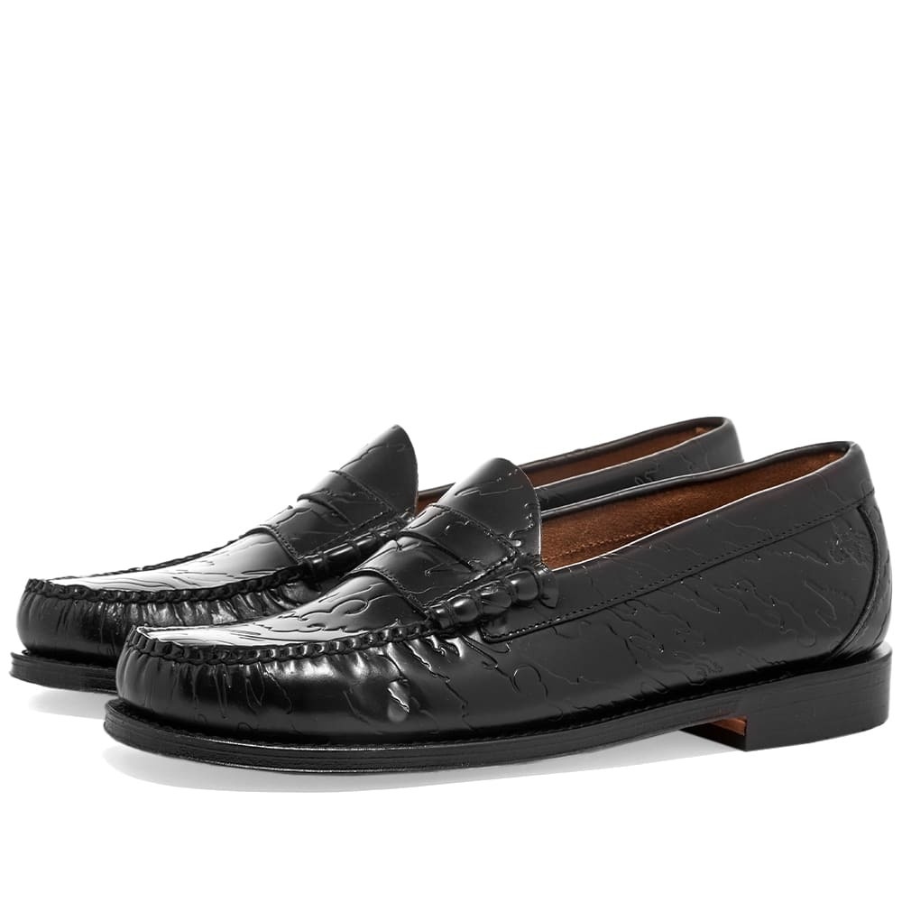 Photo: Maharishi x G.H.Bass & Co Weejuns Embossed Larson Loafer