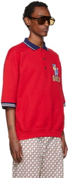 Gucci Red Patch Polo