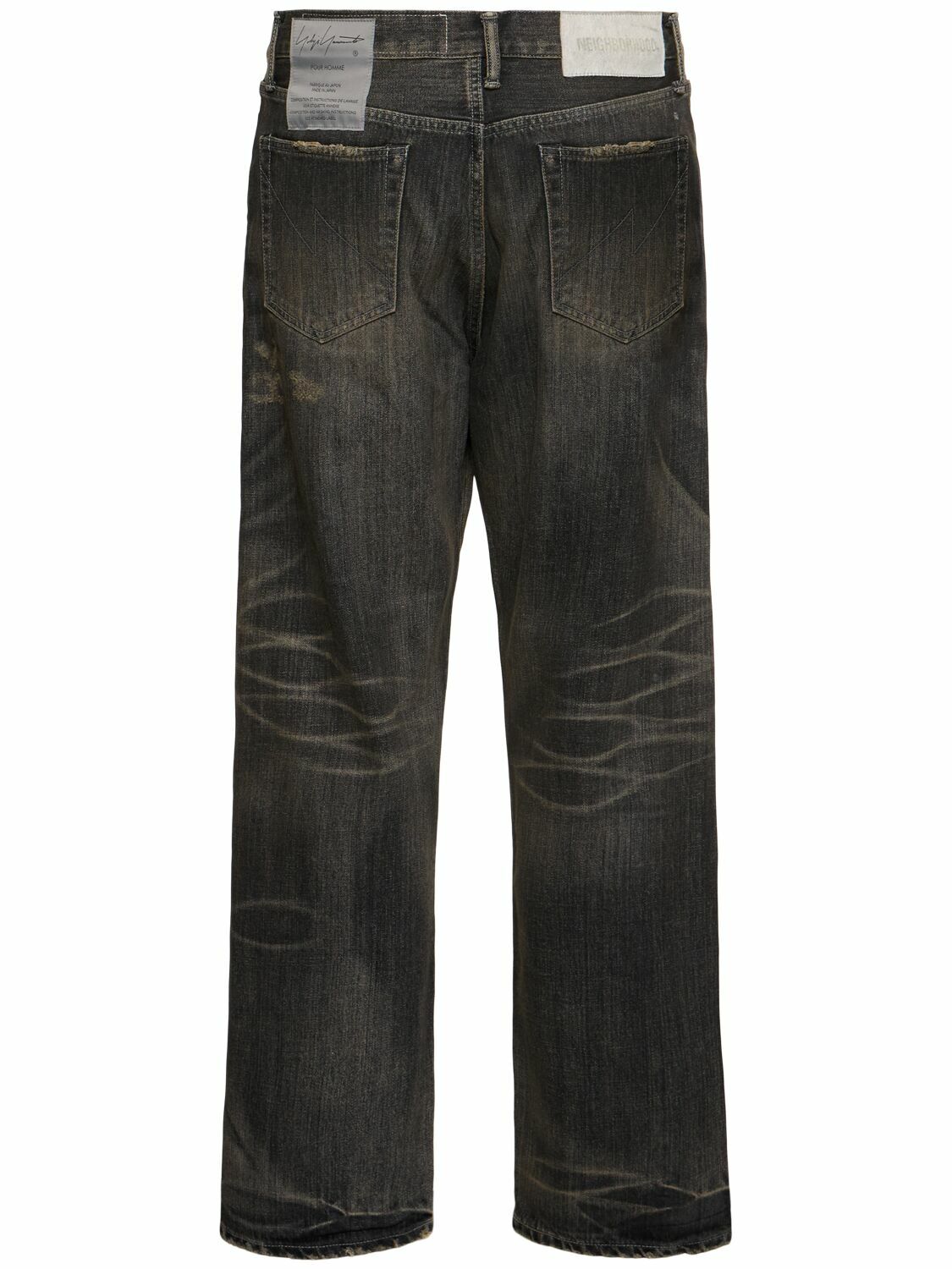 YOHJI YAMAMOTO Neighborhood Faded Jeans Yohji Yamamoto