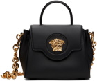 Versace Black 'La Medusa' Small Bag