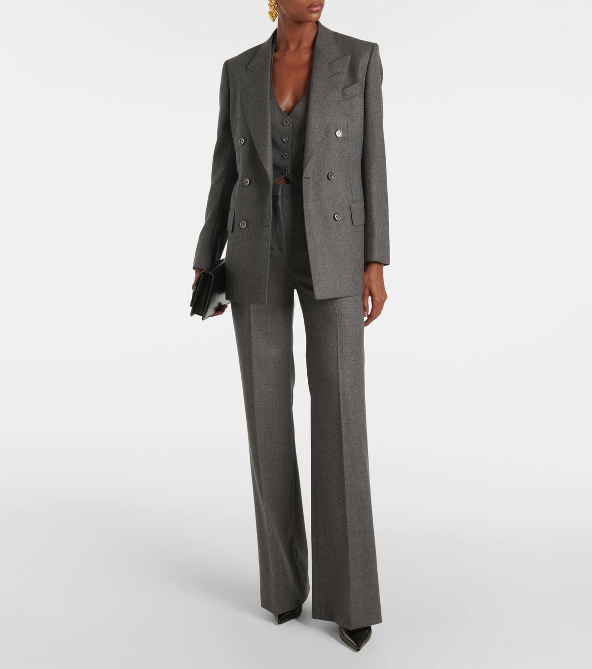 Tom Ford Wool twill vest