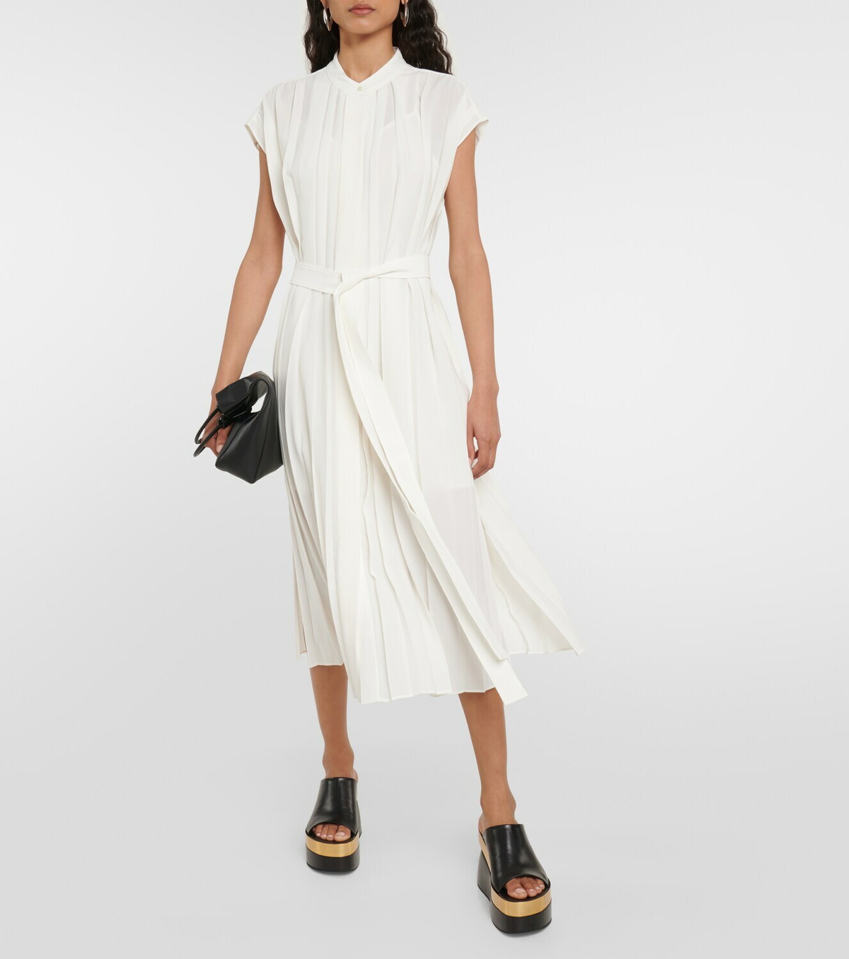 Joseph Davidge pleated midi dress Joseph