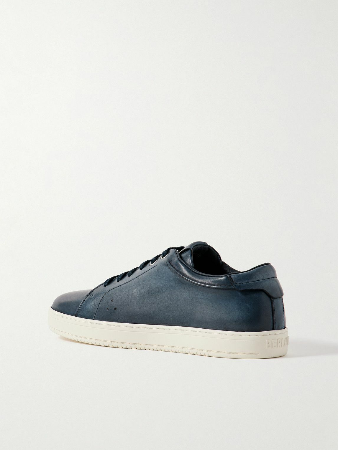 Berluti - The Playtime Venezia Leather Sneakers - Blue