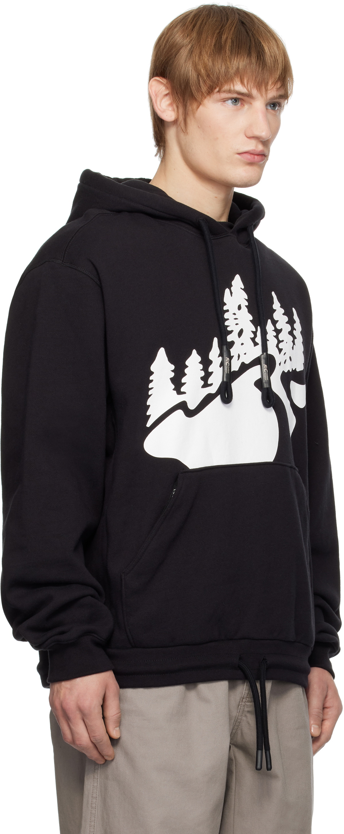 RCOS Black 'Outdoor Supply' Hoodie