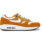 Nike - atmos Air Max 1 Premium Retro Suede, Nubuck and Mesh Sneakers - Men - Brown