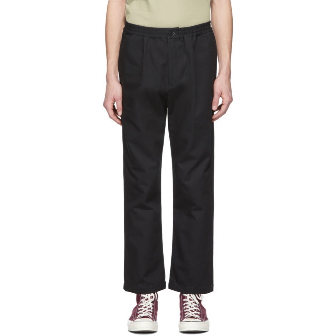 Photo: paa Black Canvas Trousers