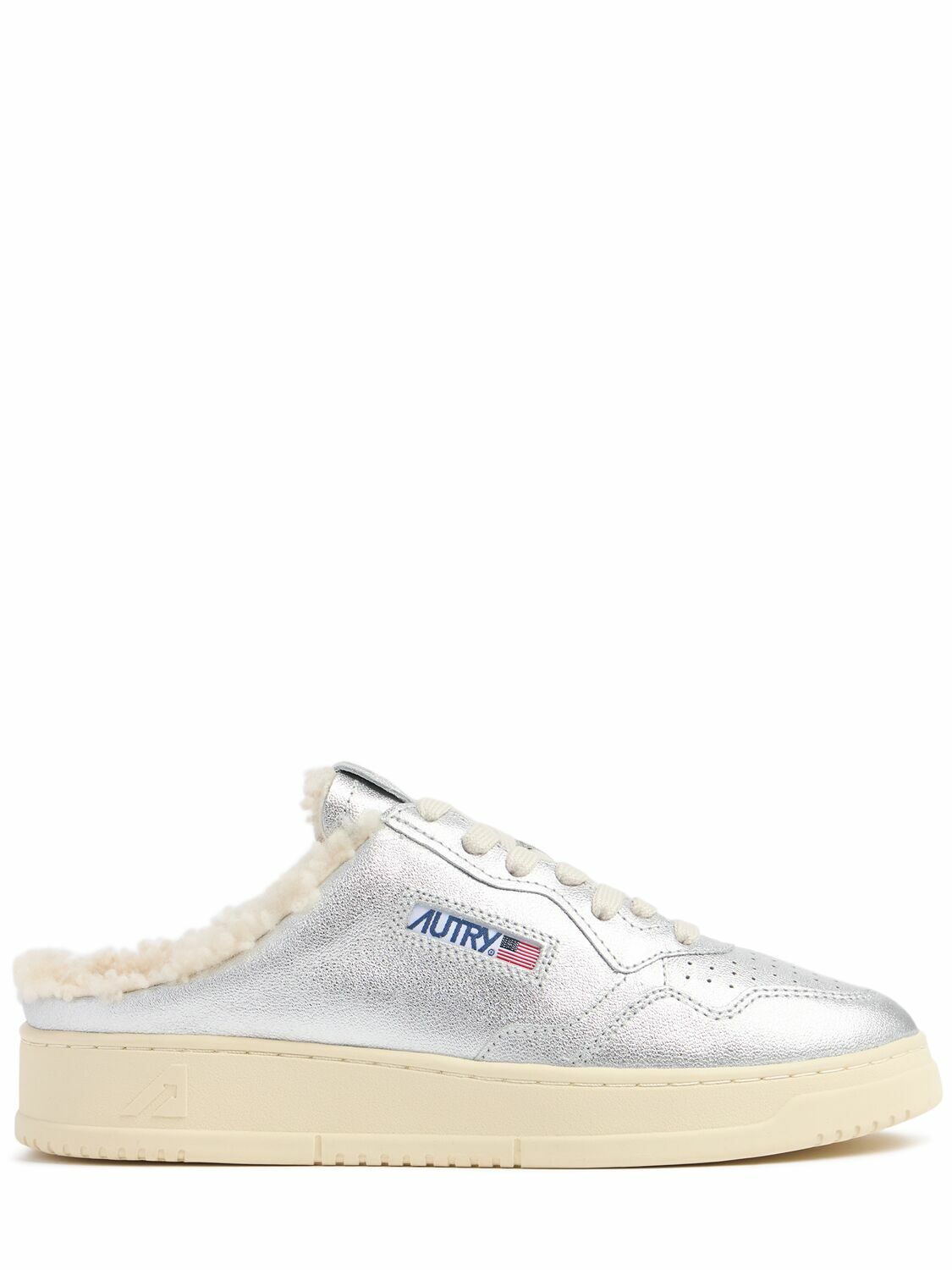 AUTRY｜MULES (MULW GG05) Autry Medalist Mule Sneakers In Black Napa Leather