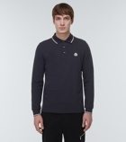 Moncler - Long-sleeve cotton polo shirt