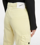 Coperni - High-rise denim cargo pants