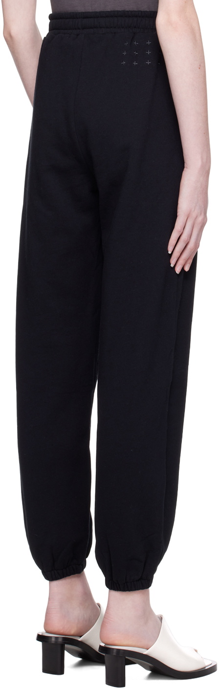 Ksubi Black 3x4 Lounge Pants