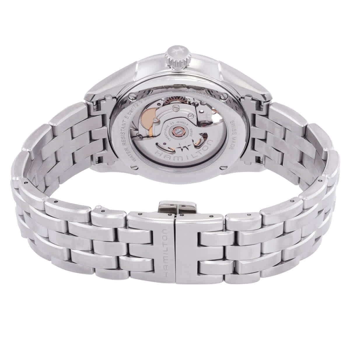 Hamilton Jazzmaster Open Heart Auto Automatic Silver Dial Watch H32675151
