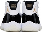Nike Jordan White & Black Air Jordan 11 Retro Sneakers