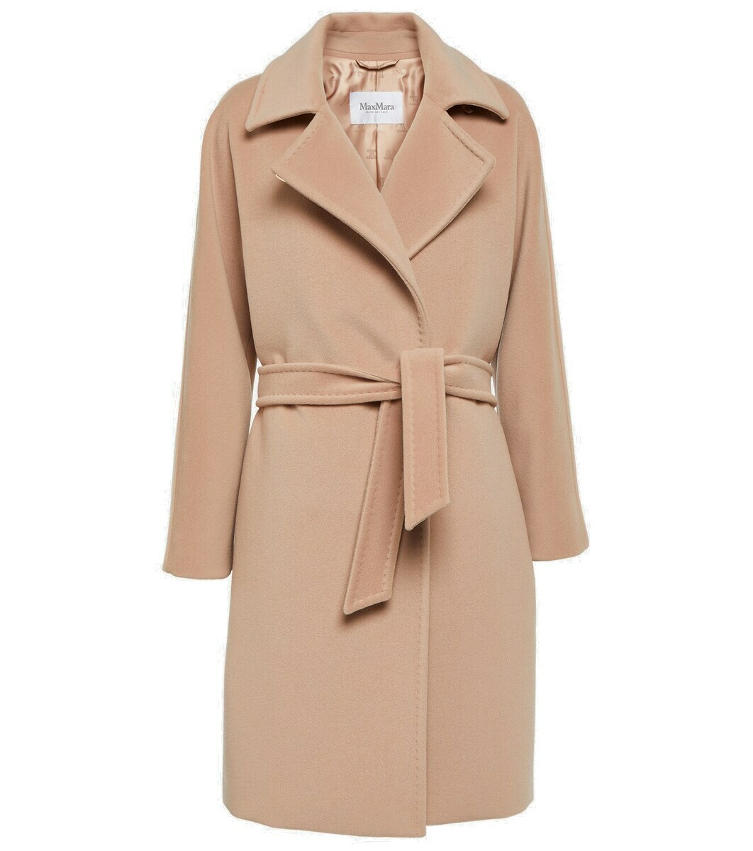 MAX MARA｜COATS (ESTELLA (10160333 001/ 10160333600 001) Max Mara Estella wool and cashmere coat Max Mara