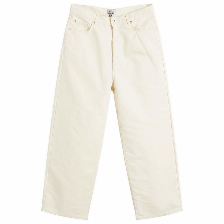 Photo: Stan Ray Men's Wide 5 Jeans in Natural Denim