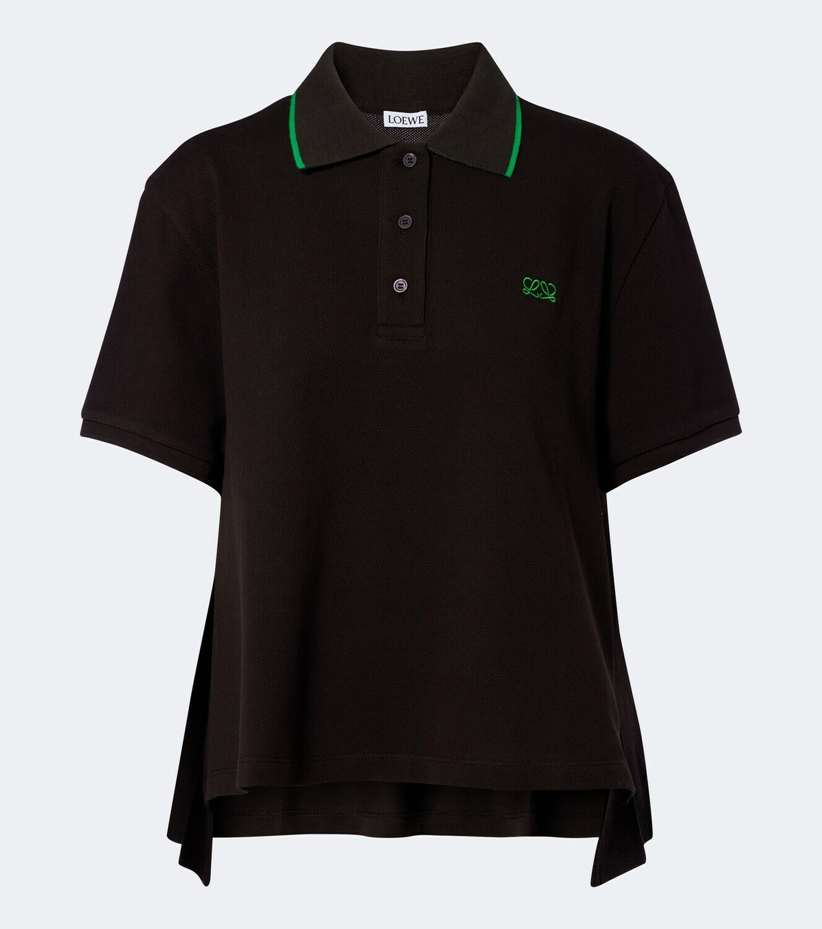 Loewe Double L cotton piqué polo shirt