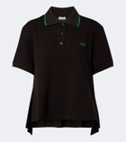 Loewe Double L cotton piqué polo shirt