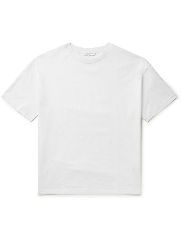 Photo: NINETY PERCENT - Boxy Organic Cotton-Jersey T-Shirt - White