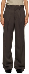 ssstein Gray Straight Trousers