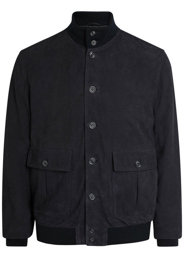 Photo: Valstar Valstarino Suede Jacket Dark Blue