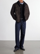 Mr P. - Shearling Jacket - Brown
