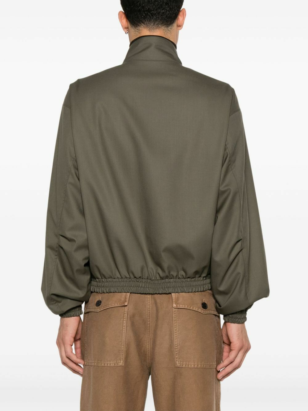 ジャケット・アウター AURALEE 25ss TROPICAL WOOL ZIP BLOUSON 3 Tropical Wool Zip Blouson in Dark Khaki