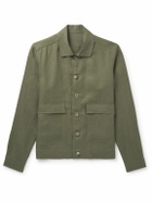 De Petrillo - Linen Jacket - Green