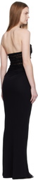 Christopher Esber Black Salacia Lace Maxi Dress