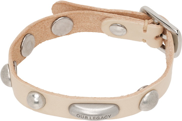 Photo: OUR LEGACY Beige Super Slim Bracelet