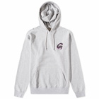 Gramicci Men's Big G Logo Popover Hoody in Ash Heather