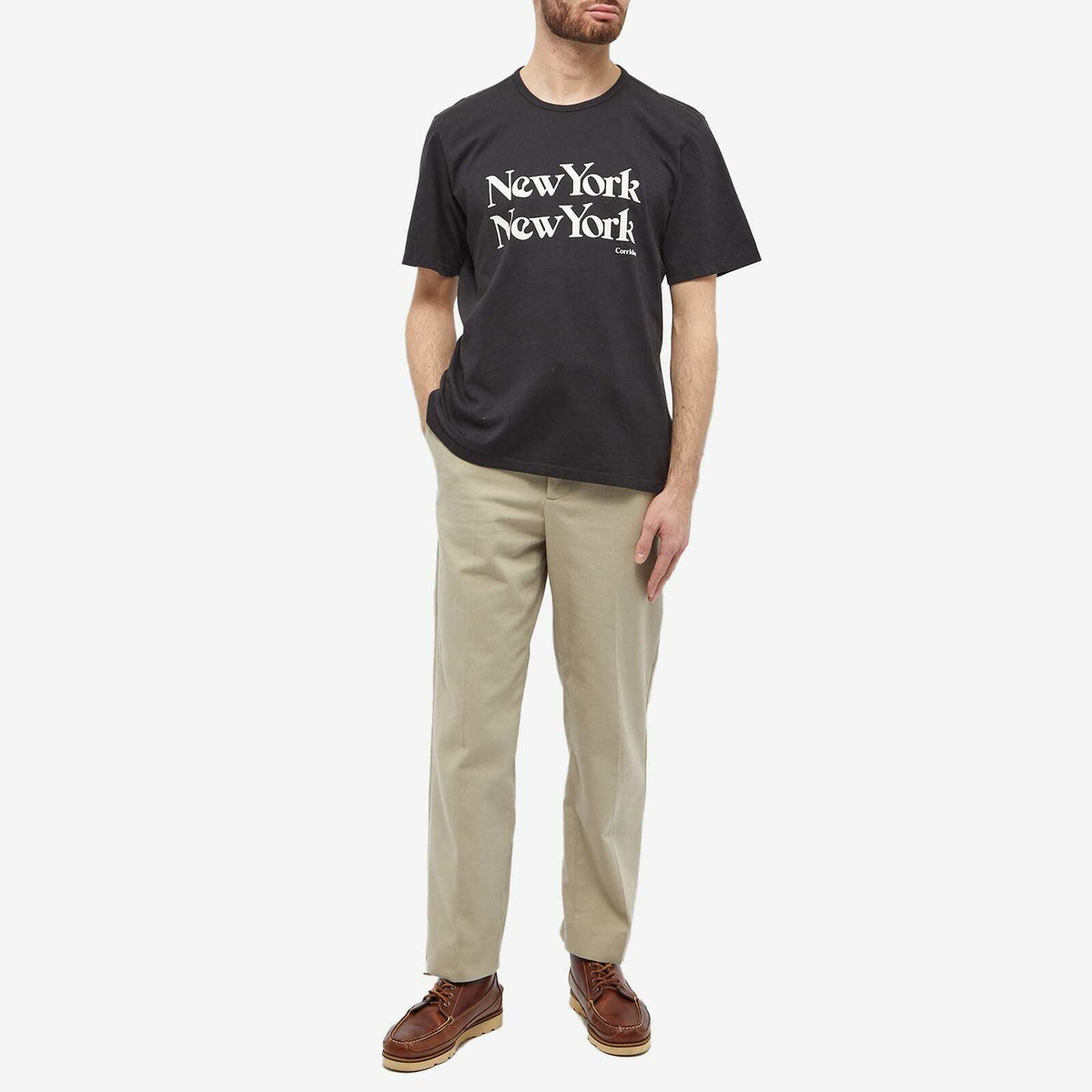 Corridor Men's New York New York T-Shirt in Black