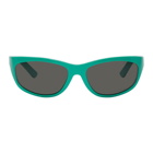 Acne Studios Green Bla Konst Lou Sunglasses