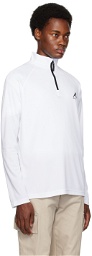 1017 ALYX 9SM White Quarter Zip Sweatshirt