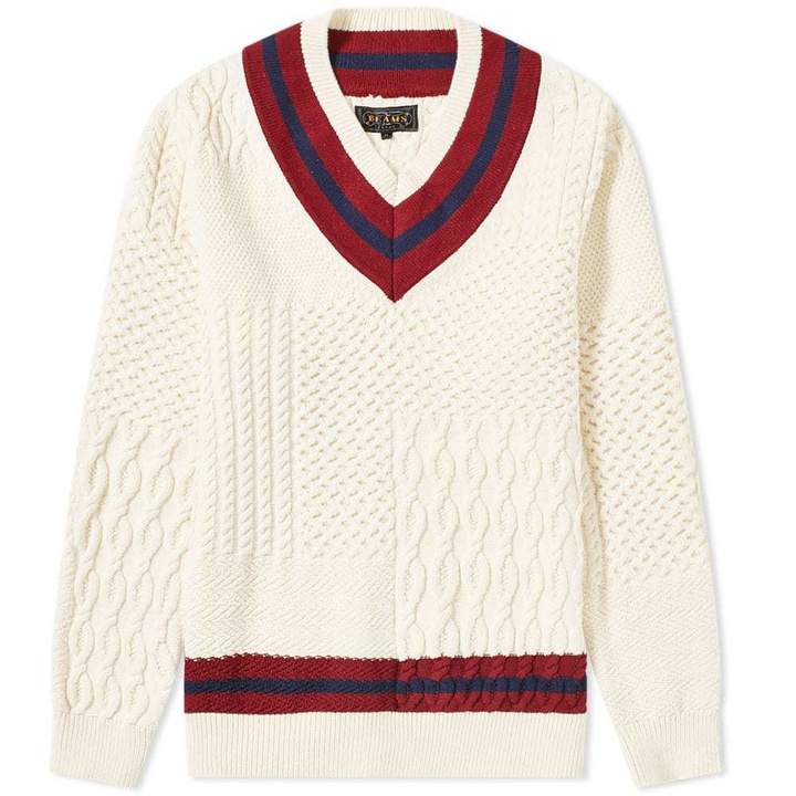 Photo: Beams Plus Cricket V Neck Knit