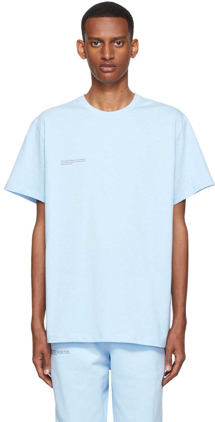 PANGAIA Blue Organic Cotton T-Shirt