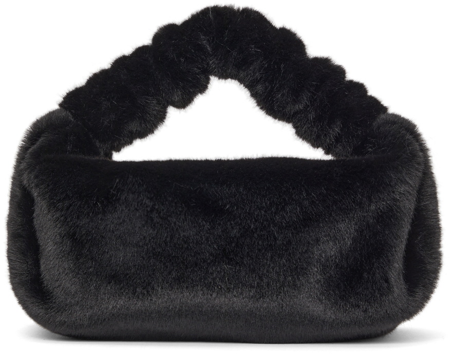 Alexander Wang Black Mini Scrunchie Bag