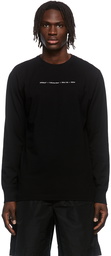 Off-White Black Tornado Arrow Long Sleeve T-Shirt