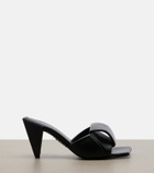 Loewe Origami leather mules