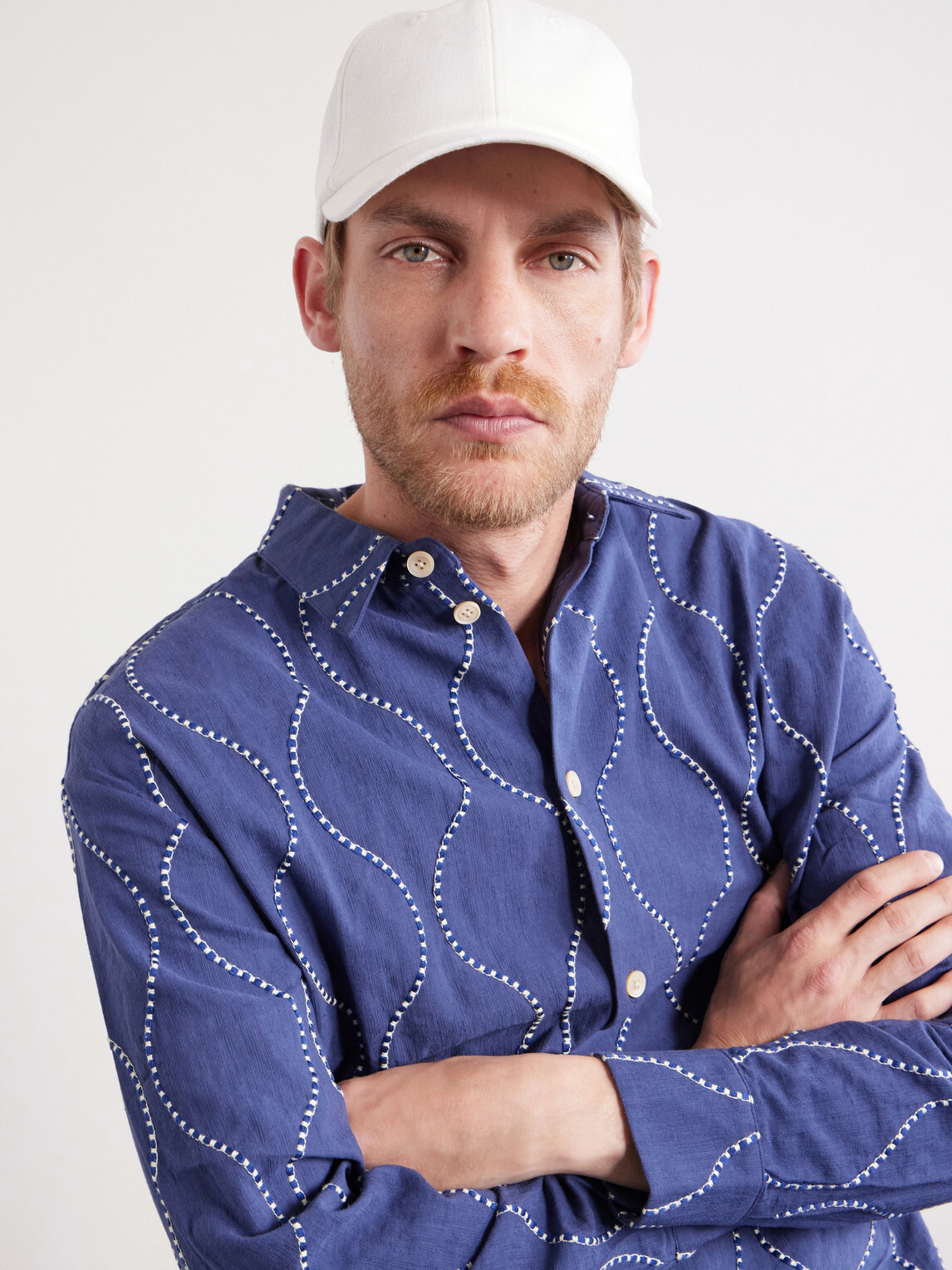 Frescobol Carioca - Fernando Linen Baseball Cap