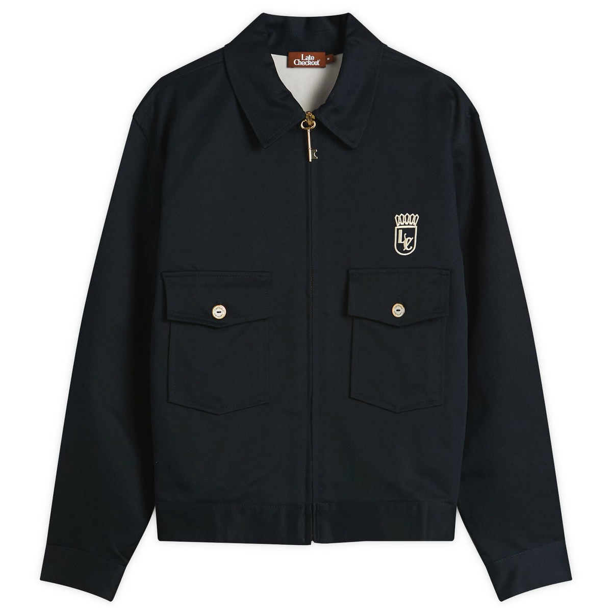 Late Checkout Men's Work Jacket in Navy