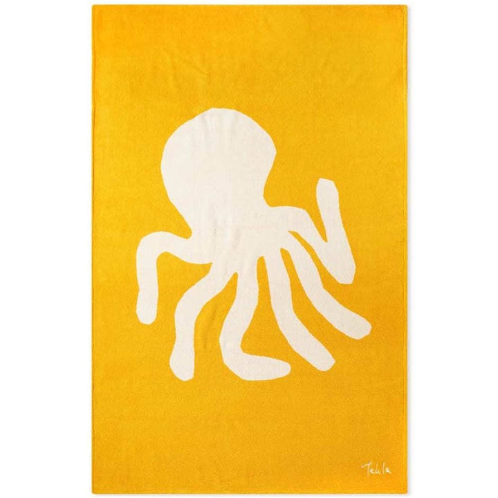 Photo: Tekla Fabrics Terry Octopus Beach Towel